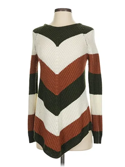 Pre-owned Polly & Esther Pullover Sweater In Brown