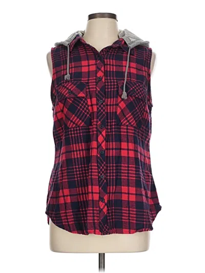 Pre-owned Polly & Esther Vest In Red