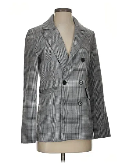 Pre-owned Polly Blazer Jacket In Gray