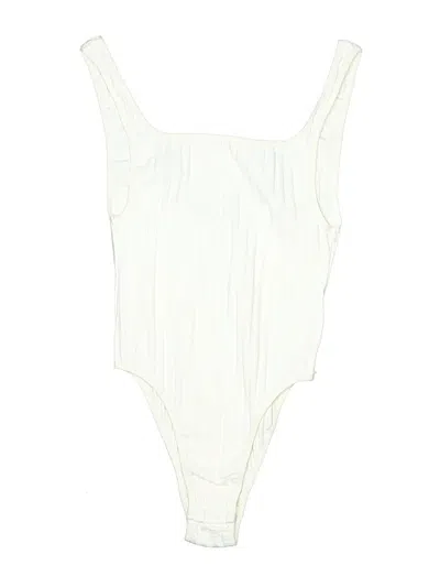 Pre-owned Polly Bodysuit In White
