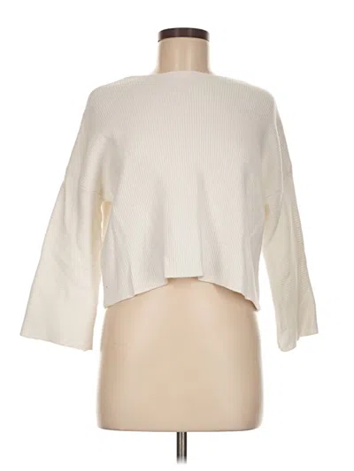 Pre-owned Polly Cardigan Sweater In White