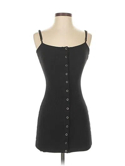Pre-owned Polly Casual Dress In Black