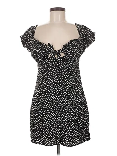 Pre-owned Polly Casual Dress In Black