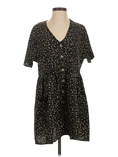 Pre-owned Polly Casual Dress In Black