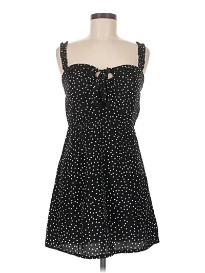 Pre-owned Polly Casual Dress In Black