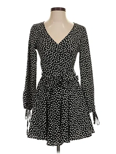 Pre-owned Polly Casual Dress In Black