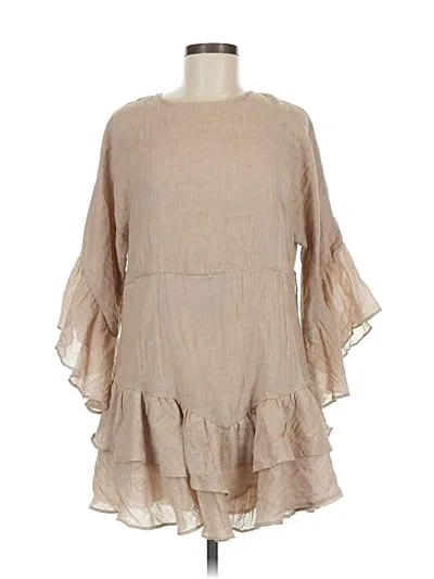 Pre-owned Polly Casual Dress In Brown