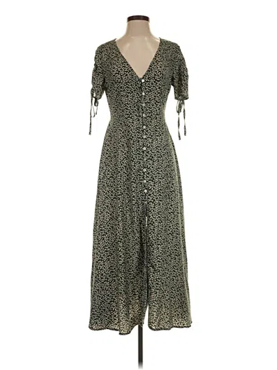 Pre-owned Polly Casual Dress In Green