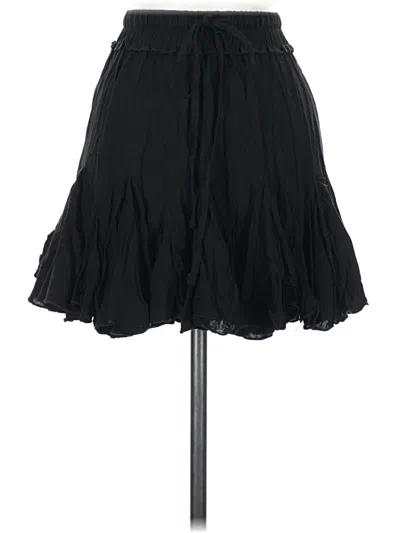 Pre-owned Polly Casual Skirt In Black