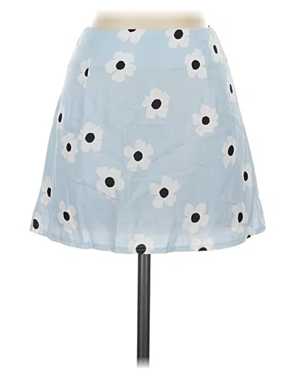 Pre-owned Polly Casual Skirt In Blue