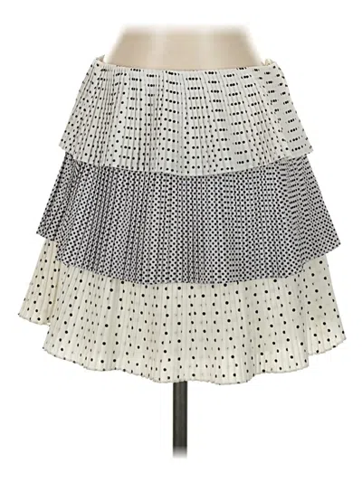Pre-owned Polly Casual Skirt In Gray