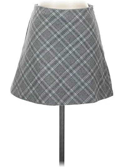 Pre-owned Polly Casual Skirt In Gray
