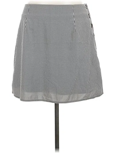 Pre-owned Polly Casual Skirt In Gray