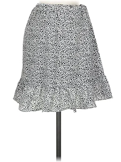 Pre-owned Polly Casual Skirt In White