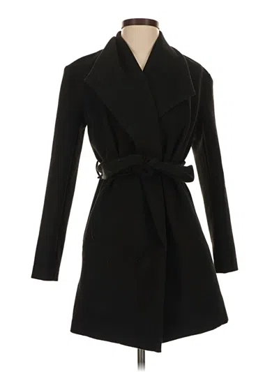 Pre-owned Polly Coat In Black