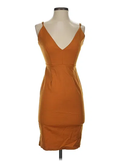 Pre-owned Polly Cocktail Dress In Brown