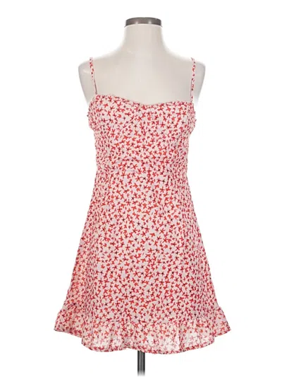 Pre-owned Polly Cocktail Dress In Red