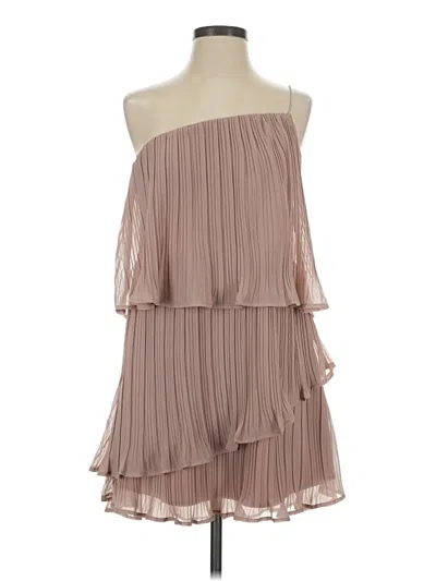 Pre-owned Polly Cocktail Dress In Tan