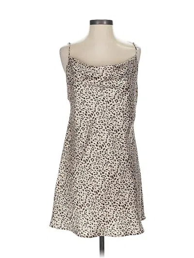 Pre-owned Polly Cocktail Dress In White