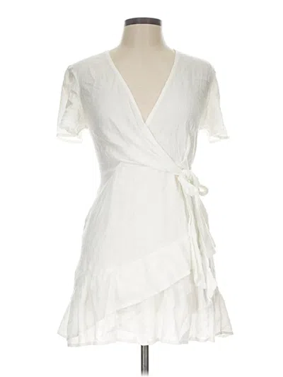 Pre-owned Polly Cocktail Dress In White