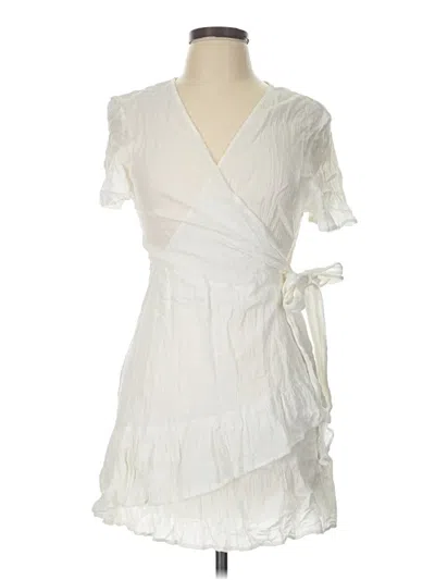 Pre-owned Polly Cocktail Dress In White