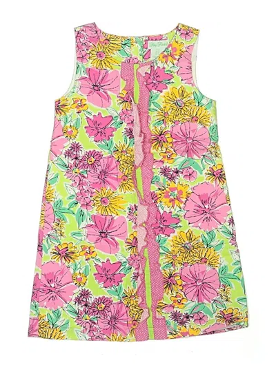 Pre-owned Polly Flinders Kids' Dress In Pink