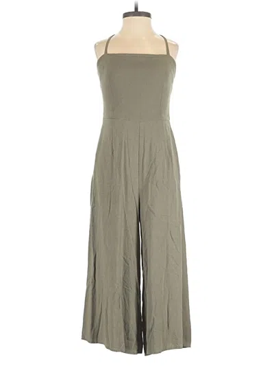 Pre-owned Polly Jumpsuit In Green