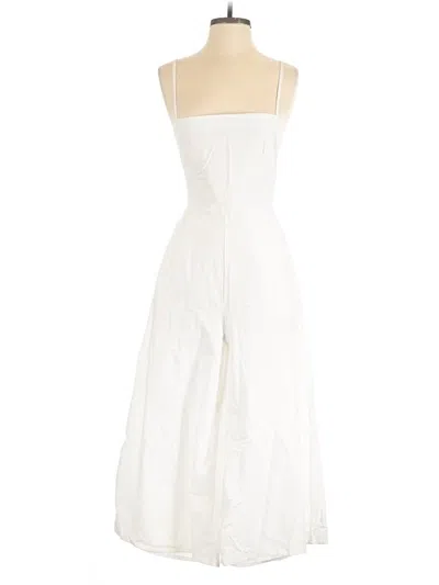Pre-owned Polly Jumpsuit In White