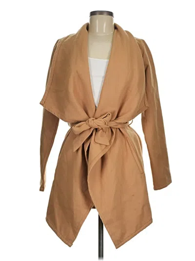 Pre-owned Polly Kimono In Brown