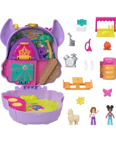 Polly Pocket Kids' Camp Adventure Llama Compact In Multi-color