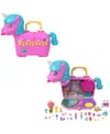 Polly Pocket Unicorn Partyland Playset With 2 Micro Dolls In Multi-color