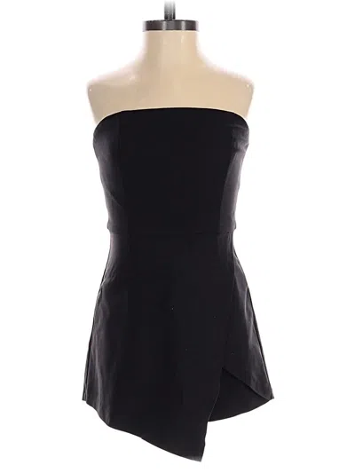 Pre-owned Polly Romper In Black