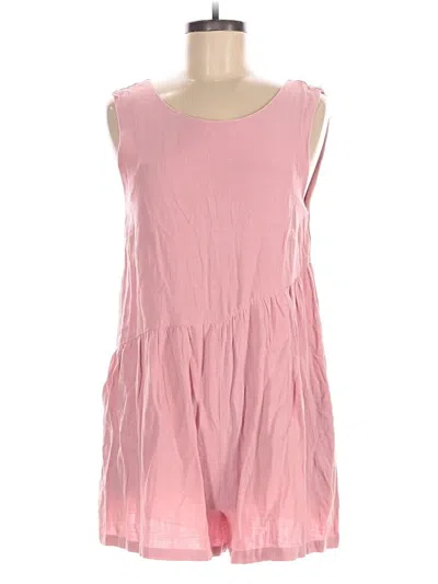 Pre-owned Polly Romper In Pink