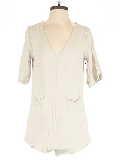 Pre-owned Polly Romper In White
