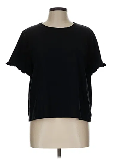 Pre-owned Polly Short Sleeve T-shirt In Black