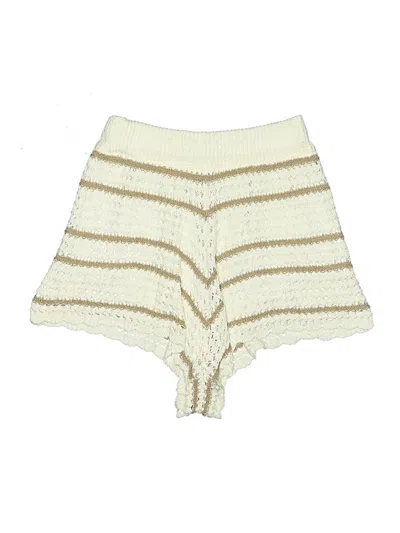 Pre-owned Polly Shorts In Ivory