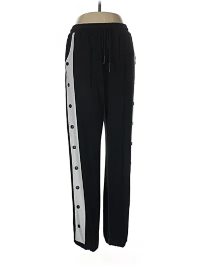 Pre-owned Polly Track Pants In Black