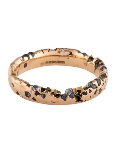 Pre-owned Polly Wales 18k Sapphire Band In Multi
