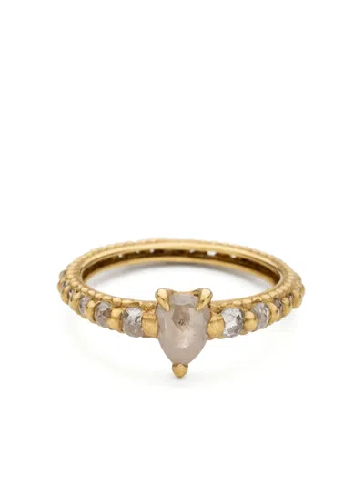 Polly Wales 18kt Yellow Gold Rapunzel Diamond Ring