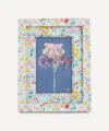 Polly Wolly Doodles Original Art In Liberty Print Frame