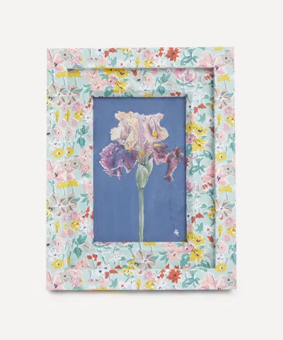Polly Wolly Doodles Original Art In Liberty Print Frame