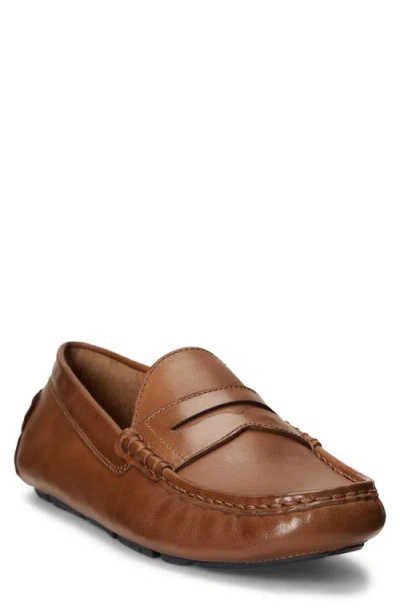 Polo Anders Penny Driver Loafer In Brown