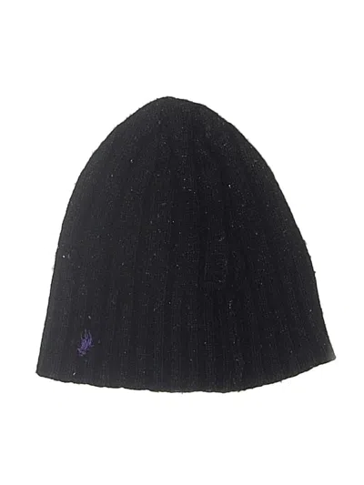 Pre-owned Polo By Ralph Lauren Beanie Hat In Black