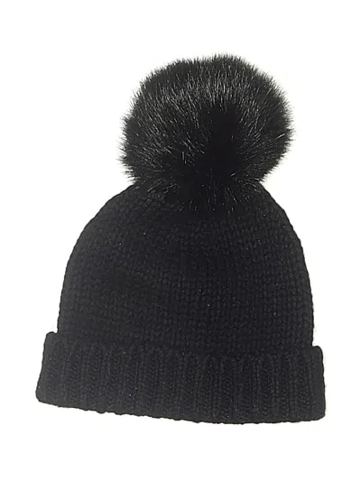 Pre-owned Polo By Ralph Lauren Beanie Hat In Black