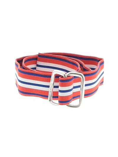 Pre-owned Polo By Ralph Lauren Belt In Red