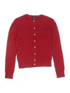 Polo By Ralph Lauren Cardigan Sweater In Red