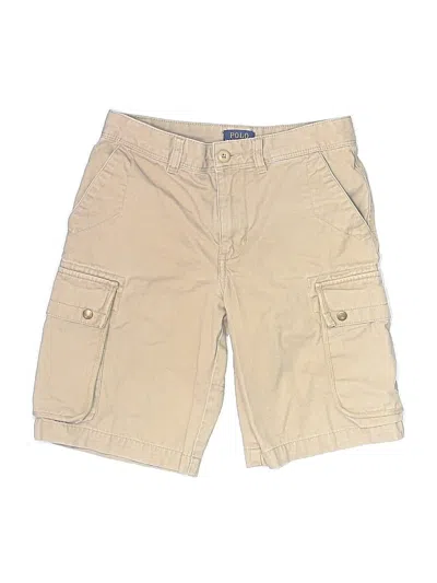 Pre-owned Polo By Ralph Lauren Kids' Cargo Shorts In Brown