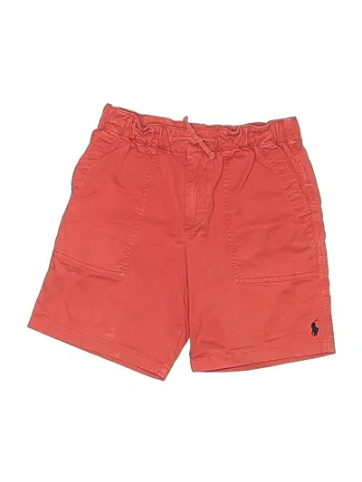 Pre-owned Polo By Ralph Lauren Kids' Cargo Shorts In Red
