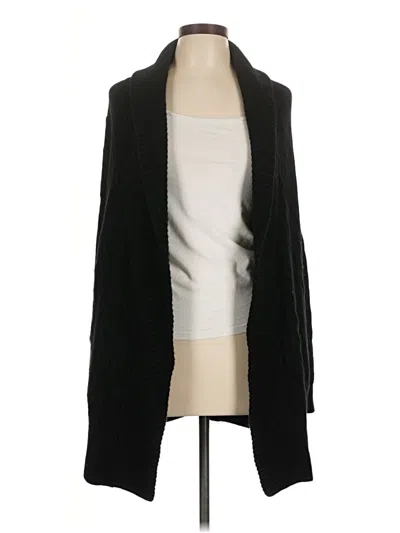 Pre-owned Polo By Ralph Lauren Cashmere Cardigan Sweater In Black