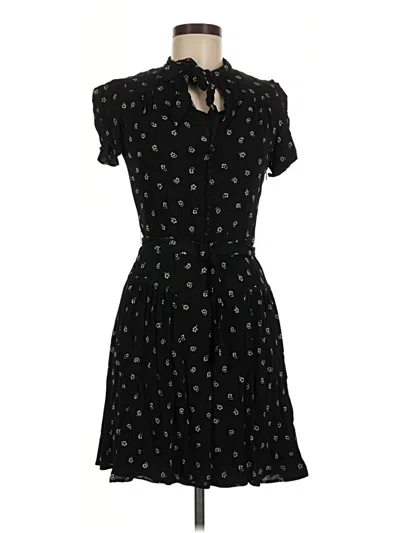 Pre-owned Polo By Ralph Lauren Casual Dress In Black